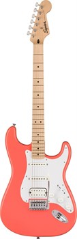 FENDER SQUIER SONIC STRAT HSS MN Tahitian Coral Электрогитара SONIC STRAT HSS MN Tahitian Coral