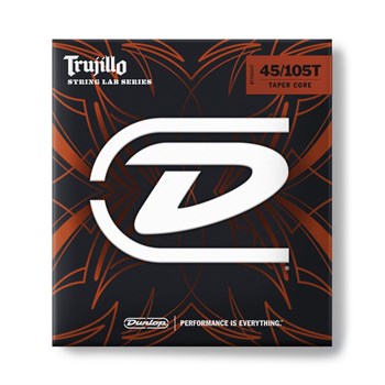 Dunlop RTT45105T Robert Trujillo Комплект струн для бас-гитары, Custom Medium, нерж.сталь, 45-105 RTT45105T Robert Trujillo