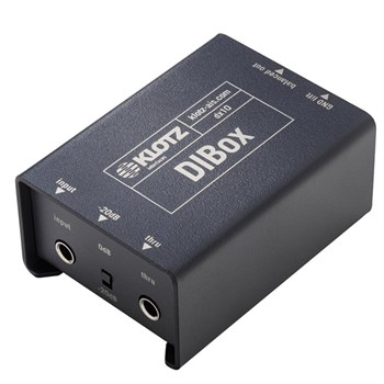 Klotz DX10 D.I. Box Преобразователь сигнала для гитары, директбокс, пассивный DX10