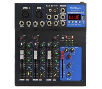 Biema MX04T-V3 Микшерный пульт, 4 канала MX04T-V3