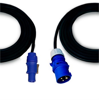 EDS CP-16CP05 Удлинитель силовой 3х2.5 PCE CEE 16-3pin \ powerCON Seetronic 20A, 5м CP-16CP05