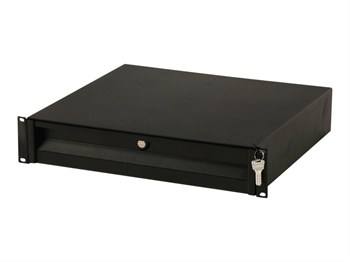 EDS RFC-2-L Ящик выдвижной 2U, с зажимом для рэка RFC-2-L