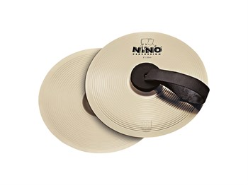 Nino Percussion NINO-NS20 Тарелки ручные 8", пара, с ремнями NINO-NS20