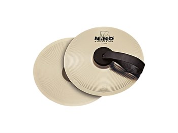 Nino Percussion NINO-NS18 Тарелки ручные 7", пара, с ремнями NINO-NS18