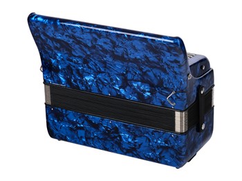 Weltmeister Opal-III-96/37-BL Opal Аккордеон 37/96/III/7/3, синий, с ремнями и чехлом Opal-III-96/37-BL