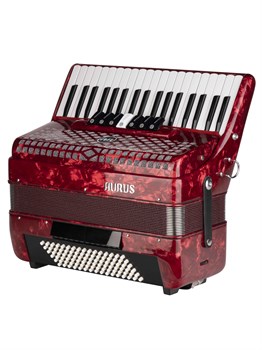 Aurus JH2017-RED Аккордеон 37/96/7/2, красный, с футляром JH2017-RED