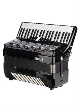 Aurus JH2008-BLACK Аккордеон 41/120/7/2, черный, с футляром JH2008-BLACK