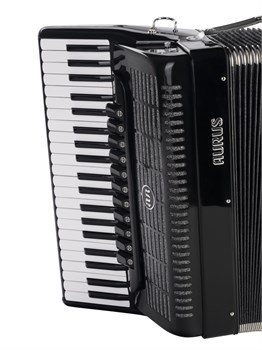Aurus JH2001-BLACK Аккордеон 41/120/11/7, черный, с футляром JH2001-BLACK