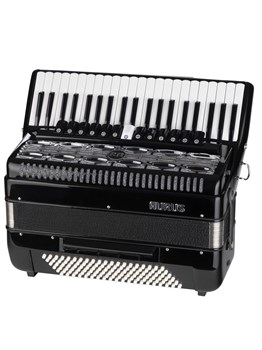 Aurus JH2021-BLACK Аккордеон 34/72/7/2, черный, с футляром JH2021-BLACK
