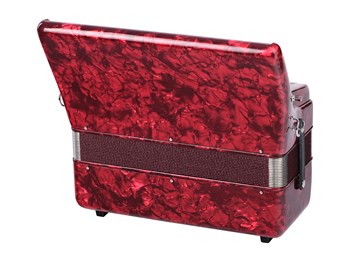 Aurus JH2006-RED Аккордеон 37/80/7/2, красный, с футляром JH2006-RED