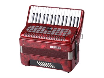 Aurus JH2018-RED Аккордеон 32/32, красный, с футляром JH2018-RED