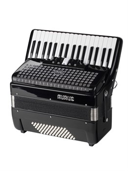 Aurus JH2022-BLACK Аккордеон 34/72/5, черный, с футляром JH2022-BLACK