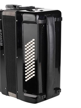 Aurus JH2011D-BLACK Аккордеон 34/60/5, черный, с футляром JH2011D-BLACK