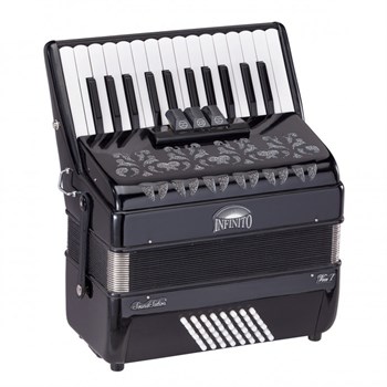 Soundsation VOCE-I-2648-BK Infinito Аккордеон 26/48-3, черный VOCE-I-2648-BK