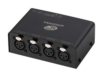 Siberian Lighting SL-SDX4P SplitDMX4 Pro Сплиттер DMX512, 1xDMX-вход, 4xDMX-выхода SL-SDX4P