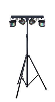 Lfocus PL-31C Комплект светодиодных прожекторов на стойке, RGBW, 60Вт PL-31C