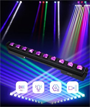 Big Dipper L1015 Моторизированный светодиодный прожектор, IP20, RGBW, 10х15Вт L1015