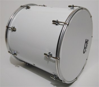 Мастерская Бехтеревых BK-10B Барабан кавказский 10", 25х25,4см, цвет — белый BK-10B