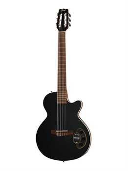 Cort Sunset-NC-II-WBAG-BK Sunset Series Электрогитара, нейлоновые струны, с чехлом, черная Sunset-NC-II-WBAG-BK