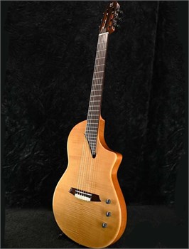 Martinez Hispania-Satin Классическая гитара со звукоснимателем, цвет натуральный Hispania-Satin