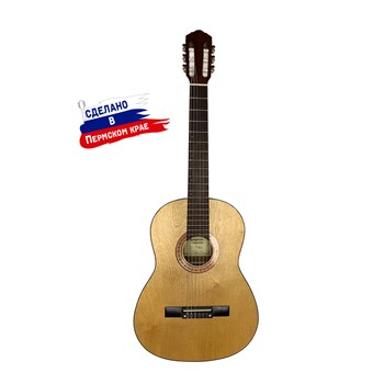 Кунгурская Акустика K-Natural Гитара классическая, цвет натуральный K-Natural