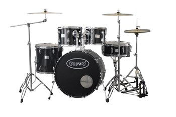 TJW JW225-E6-BK Барабанная установка (2 коробки), черная JW225-E6-BK