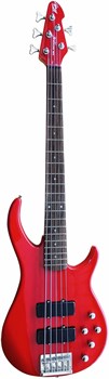 PEAVEY Milestone 5 Plus Red - Бас-гитара Milestone 5 Plus Red