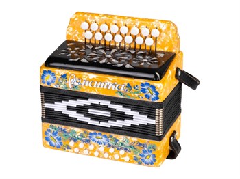 Шуйская Гармонь S20XL-C-YL Гармонь "Ромашка" 15х12-I, желтая S20XL-C-YL