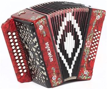Шуйская Гармонь S32XL-C-RED Гармонь "Шуйская" 25х25-III-2, красная S32XL-C-RED