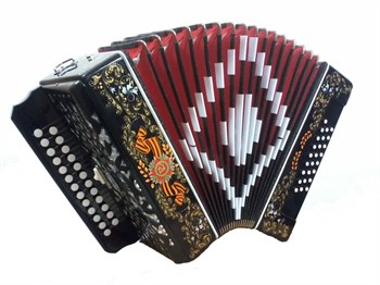 Шуйская Гармонь S32XL-A-POBEDA Гармонь "Шуйская" 25х25-III-2, расцветка «Победа» S32XL-A-POBEDA