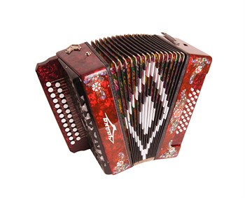 Шуйская Гармонь S6XLY-A-RD Гармонь "Чайка 204" 25х25-II, красная S6XLY-A-RD