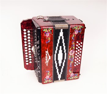 Шуйская Гармонь S5XL-A-RED Гармонь "Чайка 314" 25х25-III-2, красная S5XL-A-RED