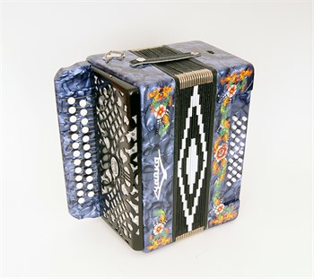 Шуйская Гармонь S6XL-A-BL Гармонь "Чайка 204" 25х25-II, синяя S6XL-A-BL