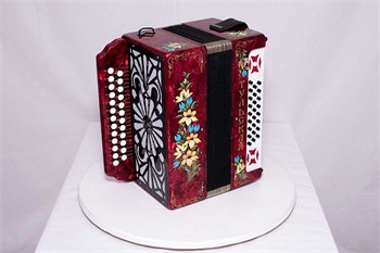 Тульская Гармонь G-21-RD Гармонь Тульская-301М 25х25-III с двумя ремнями, красная G-21-RD