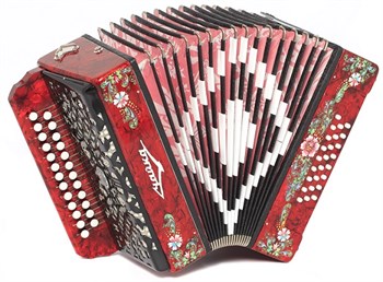 Шуйская Гармонь S6XL-A-RED Гармонь "Чайка 204" 25х25-II, красная S6XL-A-RED