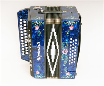 Шуйская Гармонь SZ32XL-A#-BL Гармонь "Шуйская" 25х25-III-2, синяя SZ32XL-A#-BL