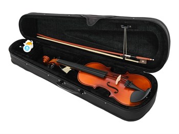 Caraya MV-002VT-3/4 Скрипка в футляре со смычком MV-002VT-3/4