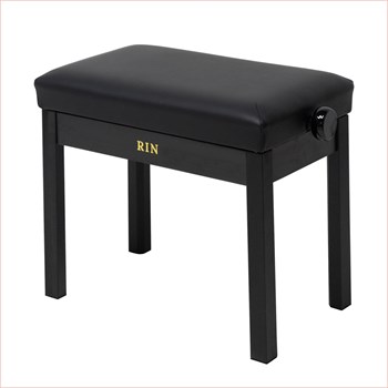 Rin LB-11BKM Банкетка, черная матовая, искусственная кожа LB-11BKM