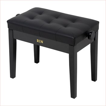 Rin LB-21BKG Банкетка, черная, искусственная кожа LB-21BKG