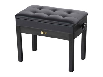 Rin LB-31BKM Банкетка, черная, искусственная кожа LB-31BKM