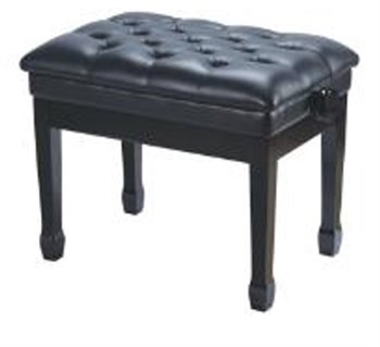 Rin HY-DX06-GLOSS-BLACK Банкетка, черный/черный, искусственная кожа HY-DX06-GLOSS-BLACK