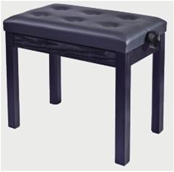 Rin HY-P310-SATIN-BLACK Банкетка, матовый черный, искусственная кожа HY-P310-SATIN-BLACK