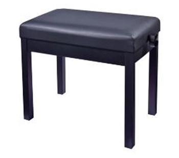 Rin HY-TM20-SATIN-BLACK Банкетка, матовый черный, искусственная кожа HY-TM20-SATIN-BLACK