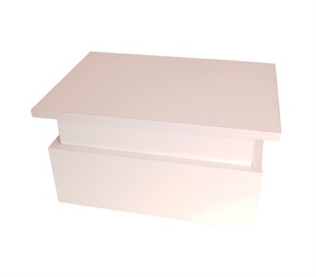 Lutner Lut-FS01-WH Подставка под ноги юного пианиста, белая Lut-FS01-WH