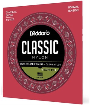 D'addario EJ27 N 1/2 - Струны для классической гитары EJ27N 1/2-1