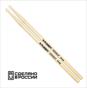 Kaledin Drumsticks 7KLHB5BL 5B Long Барабанные палочки, граб, деревянный наконечник 7KLHB5BL
