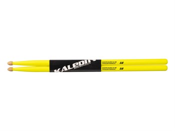 Kaledin Drumsticks 7KLHBYL5A Yellow 5A Барабанные палочки, граб, флуоресцентные желтые 7KLHBYL5A