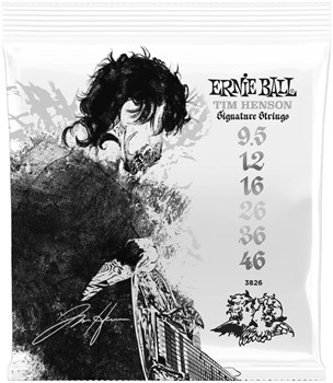 ERNIE BALL 3826 Tim Henson Slinky Cobalt 9.5-46 - Струны для электрогитары P03826