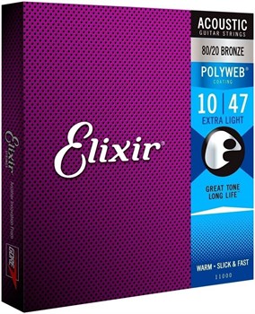 ELIXIR 11000 - Струны для акустической гитары 11000