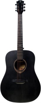 FLIGHT D-435 BK - Гитара акустическая шестиструнная D-435 BK